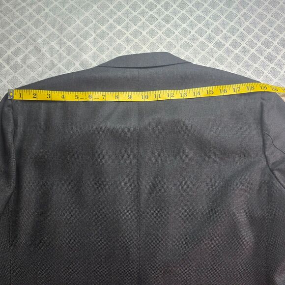 Suitsupply Men's Gray Sienna Blazer Vitale Barberis Canonico Super 110s 44R - Picture 10 of 12